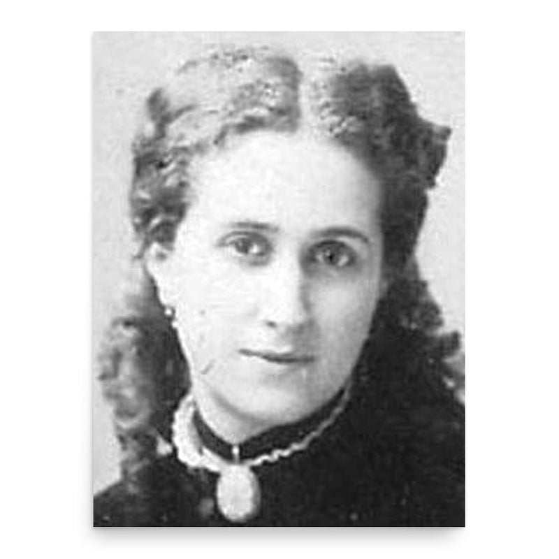 Fanny Garrido poster print, in size 18x24 inches.