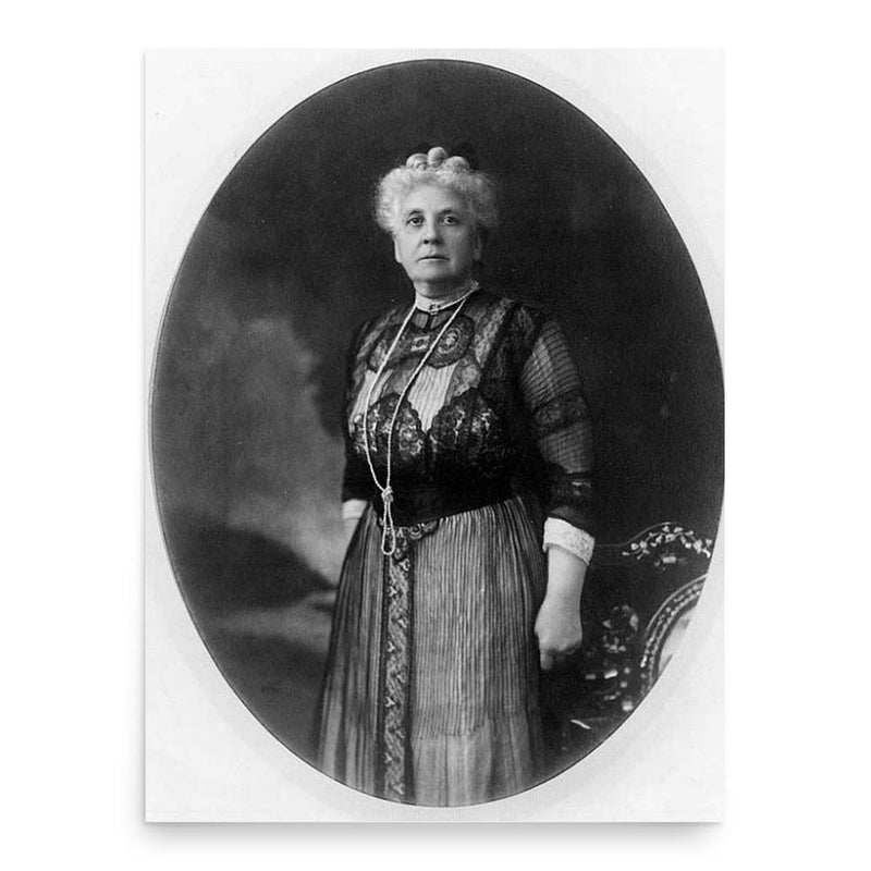 Fanny Garrison Villard poster print, in size 18x24 inches.