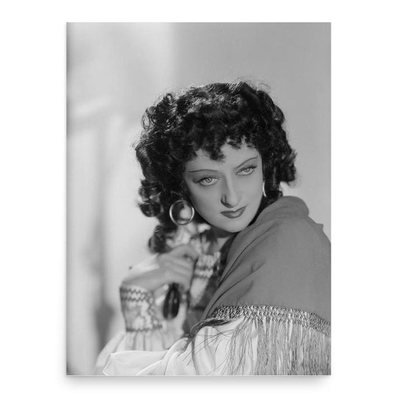 Fanny Heldy poster print, in size 18x24 inches.