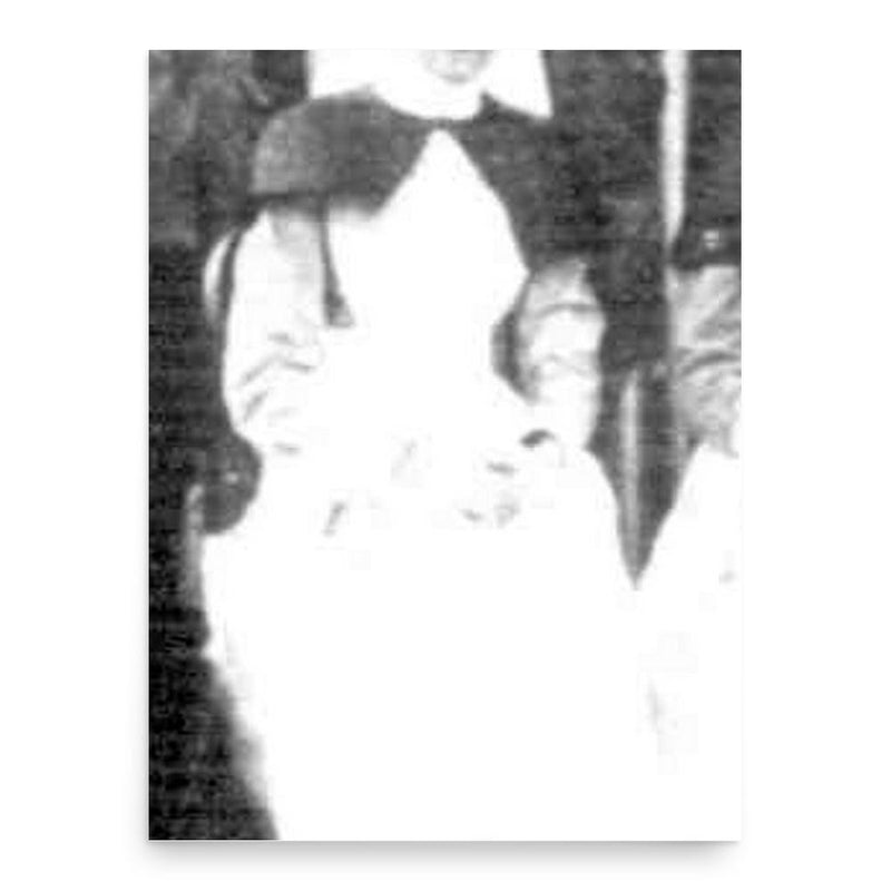 Fanny Hines poster print, in size 18x24 inches.