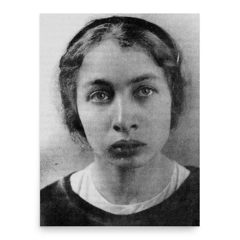 Fanny Kaplan poster print, in size 18x24 inches.