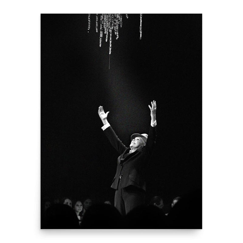 Fanny Mikey poster print, in size 18x24 inches.