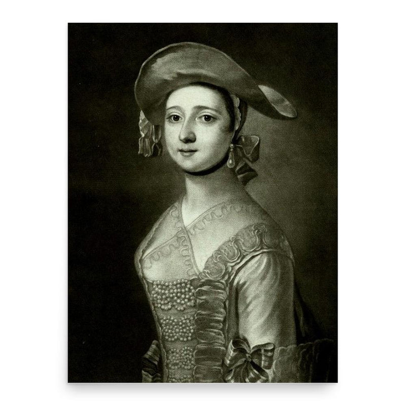 Fanny Murray poster print, in size 18x24 inches.