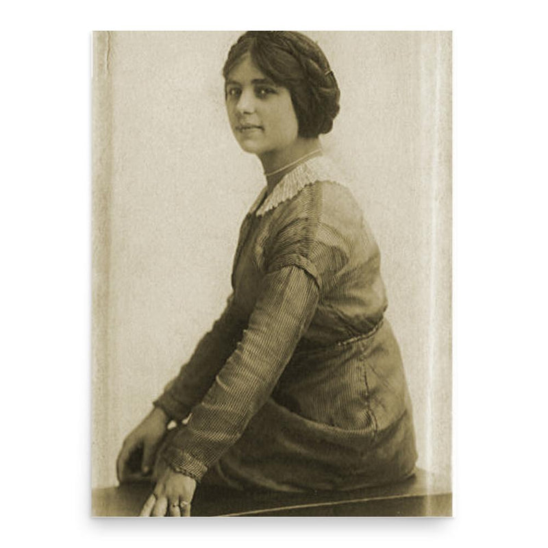 Fanya Baron poster print, in size 18x24 inches.