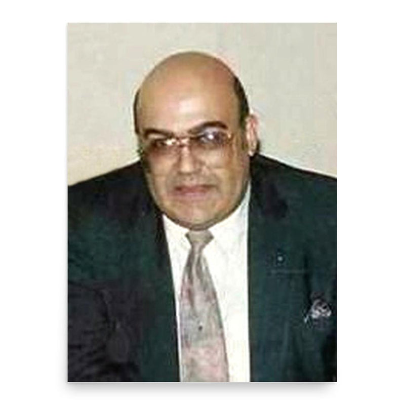 Farag Foda poster print, in size 18x24 inches.