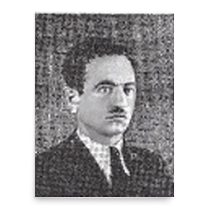 Farid Nazha poster print, in size 18x24 inches.