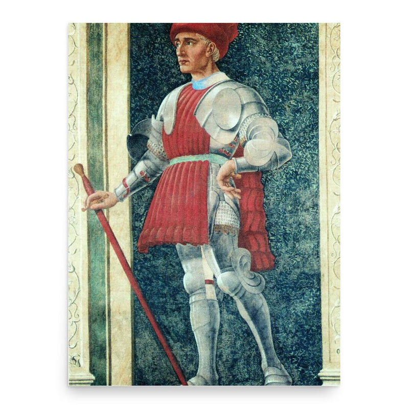 Farinata degli Uberti poster print, in size 18x24 inches.