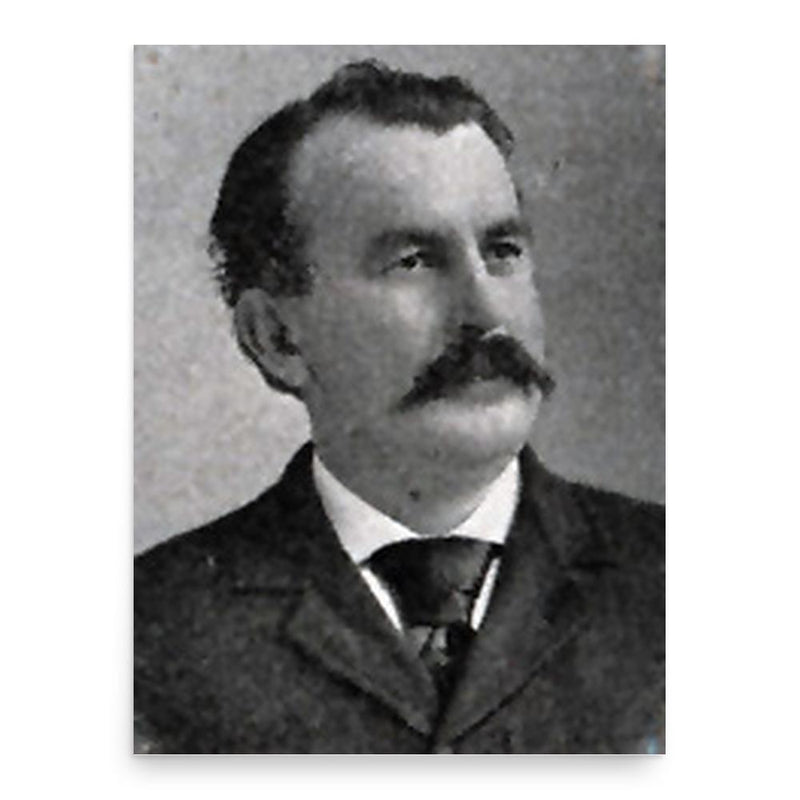 Farish Carter Tate poster print, in size 18x24 inches.