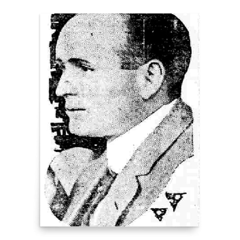 Farley Drew Caminetti poster print, in size 18x24 inches.