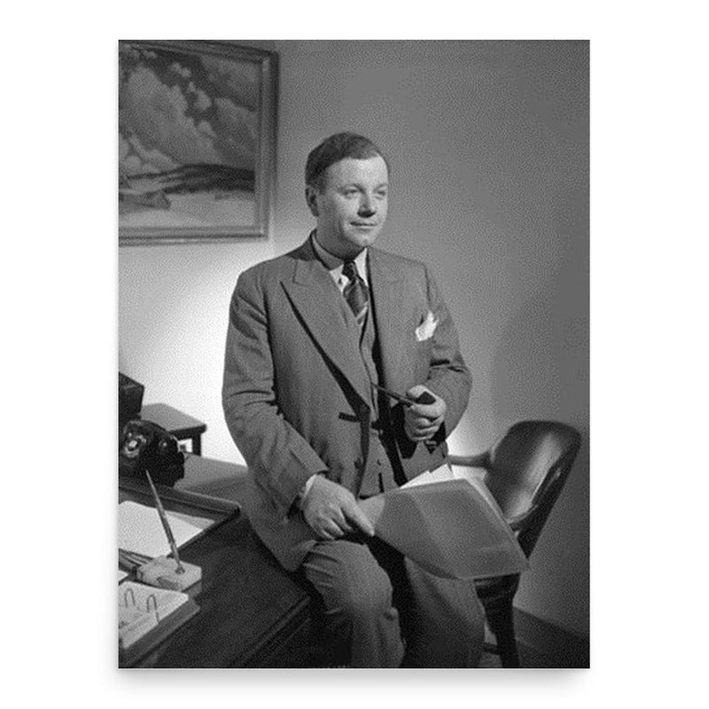 Farquhar Oliver poster print, in size 18x24 inches.