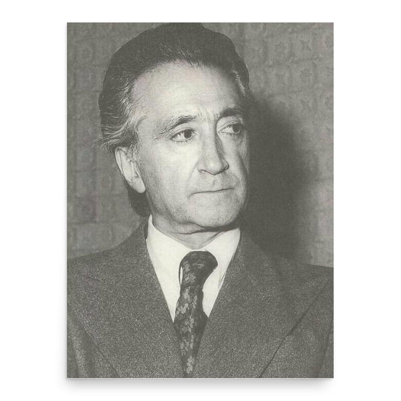 Farrokh Ghaffari poster print, in size 18x24 inches.