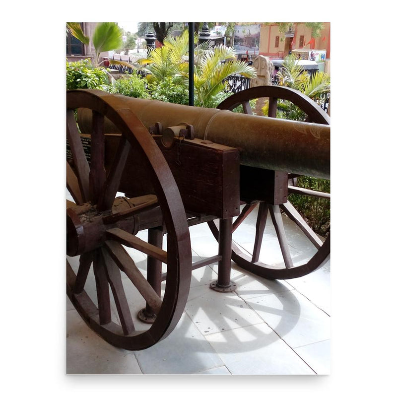 Fateh Muhammad poster print, in size 18x24 inches.