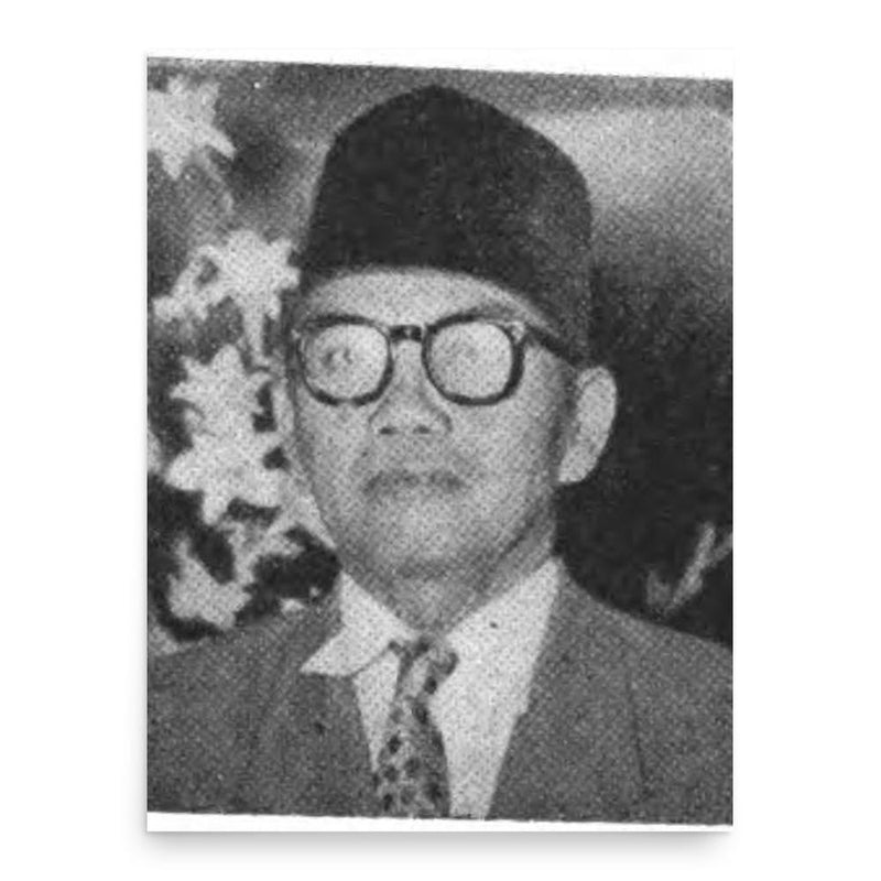 Fathurrahman Kafrawi poster print, in size 18x24 inches.