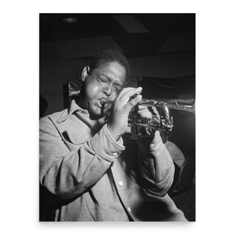 Fats Navarro poster print, in size 18x24 inches.