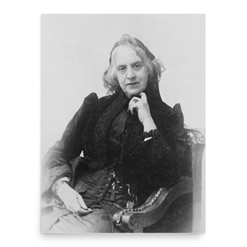 Faustina Hasse Hodges poster print, in size 18x24 inches.