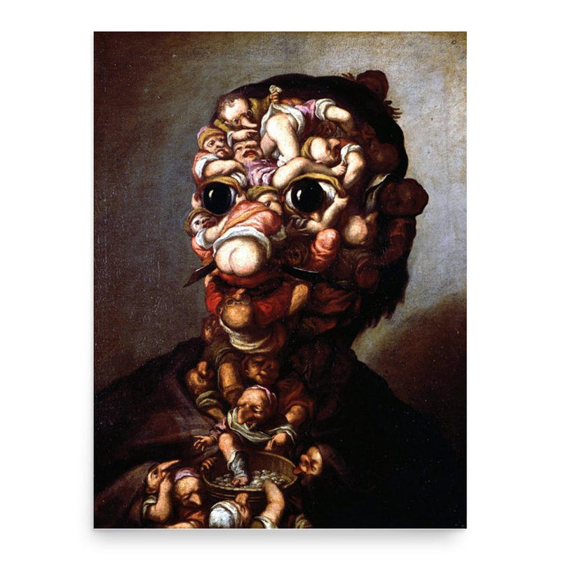 Faustino Bocchi poster print, in size 18x24 inches.