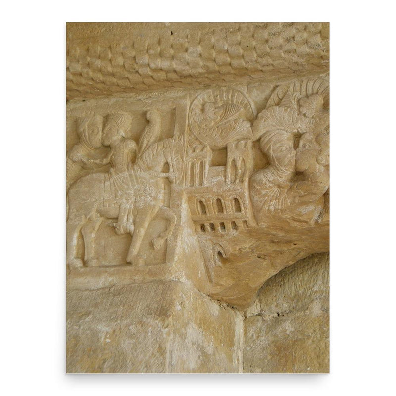 Favila of Asturias poster print, in size 18x24 inches.