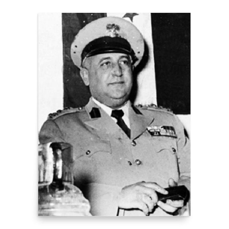 Fawzi Selu poster print, in size 18x24 inches.