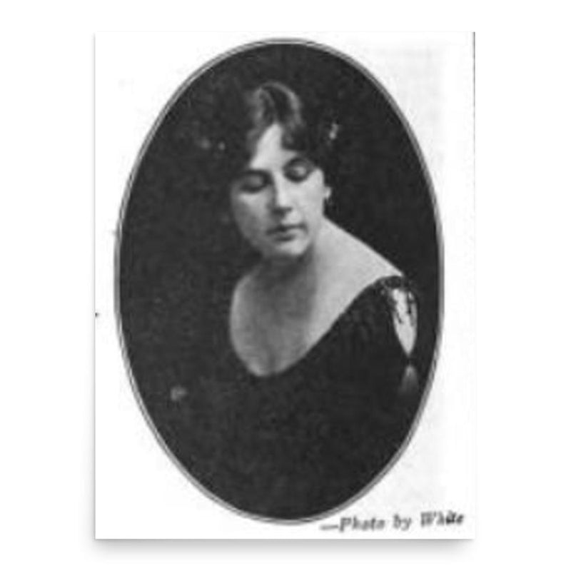 Fay Foster poster print, in size 18x24 inches.