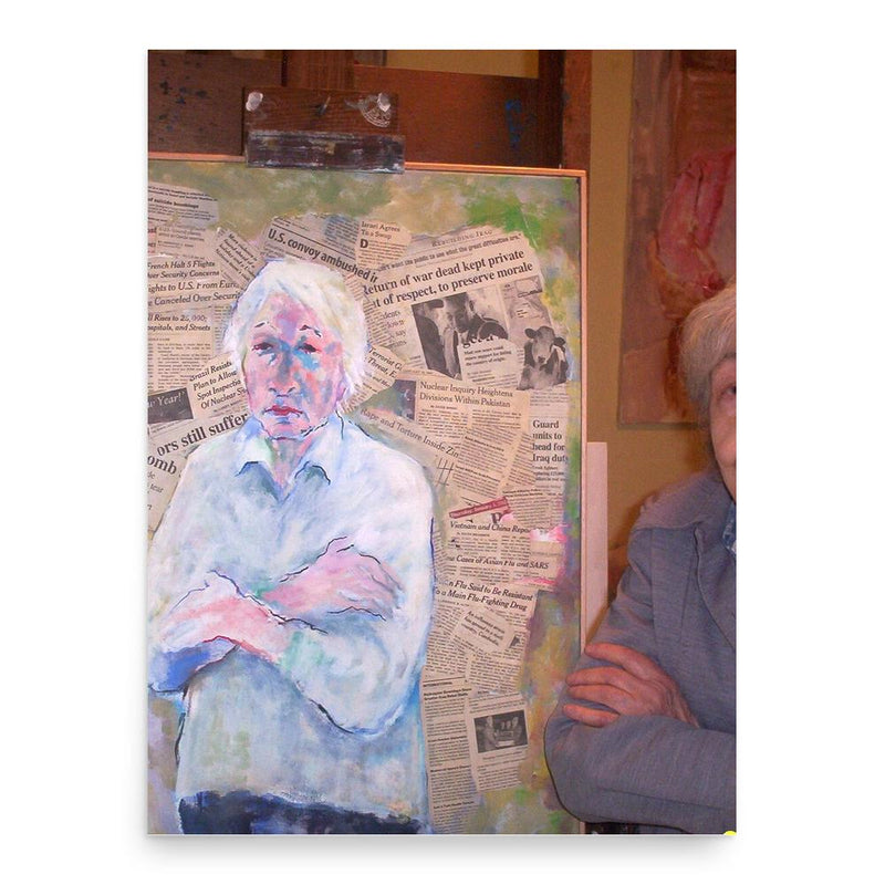 Fay Kleinman poster print, in size 18x24 inches.