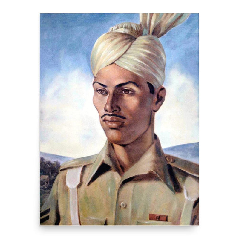 Fazal Din poster print, in size 18x24 inches.