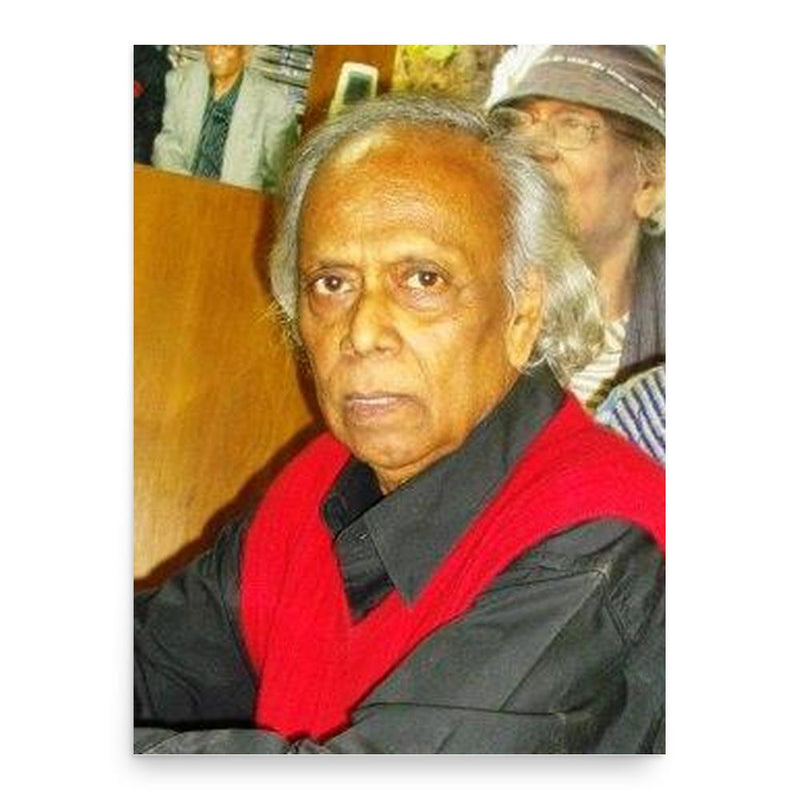 Fazal Shahabuddin poster print, in size 18x24 inches.