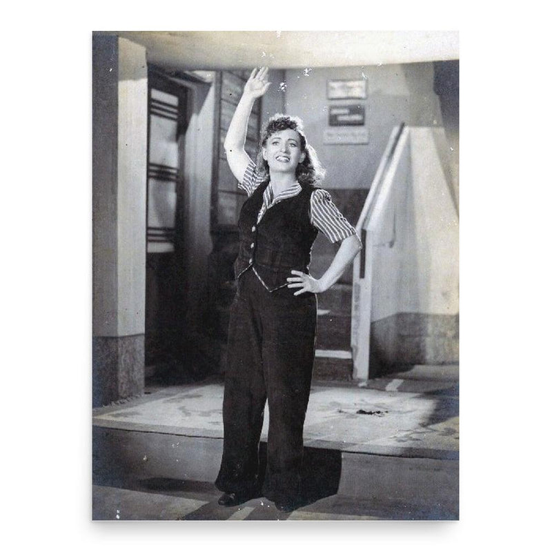 Fearless Nadia poster print, in size 18x24 inches.