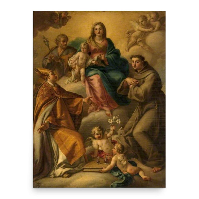 Fedele Fischetti poster print, in size 18x24 inches.