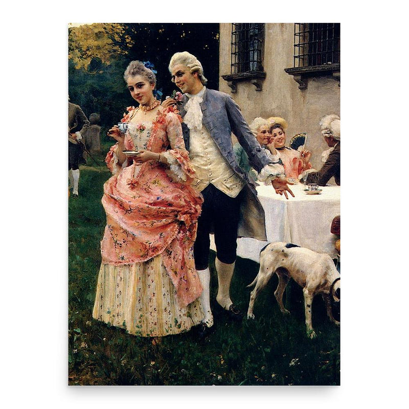 Federico Andreotti poster print, in size 18x24 inches.