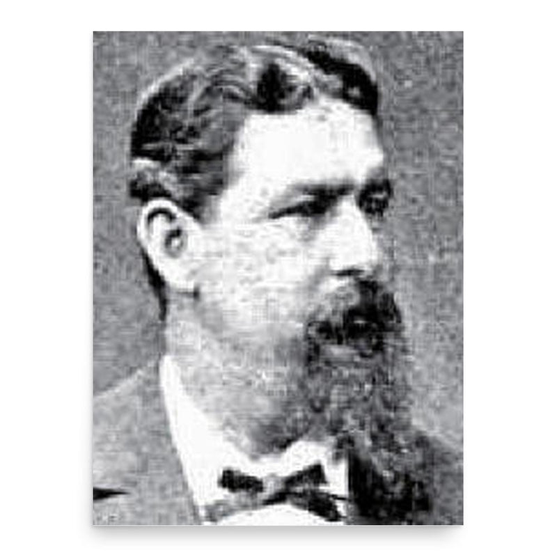 Federico Lacroze poster print, in size 18x24 inches.