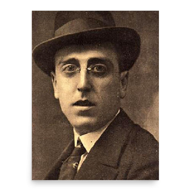 Federico Romero poster print, in size 18x24 inches.