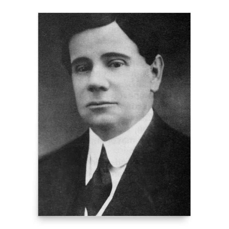 Federico Tinoco Granados poster print, in size 18x24 inches.