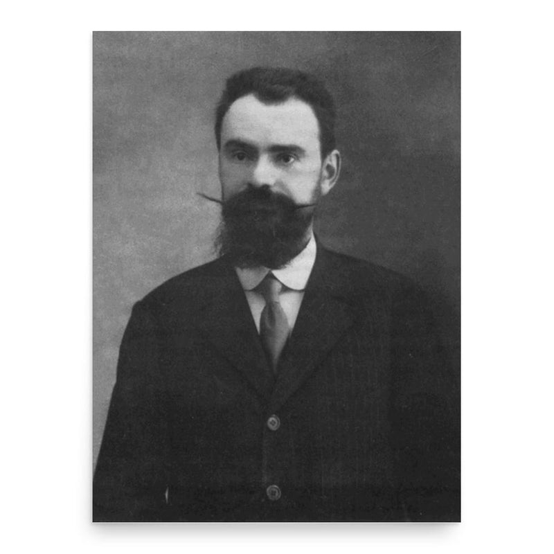 Federigo Enriques poster print, in size 18x24 inches.