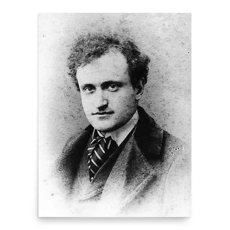 Federigo Tozzi poster print, in size 18x24 inches.