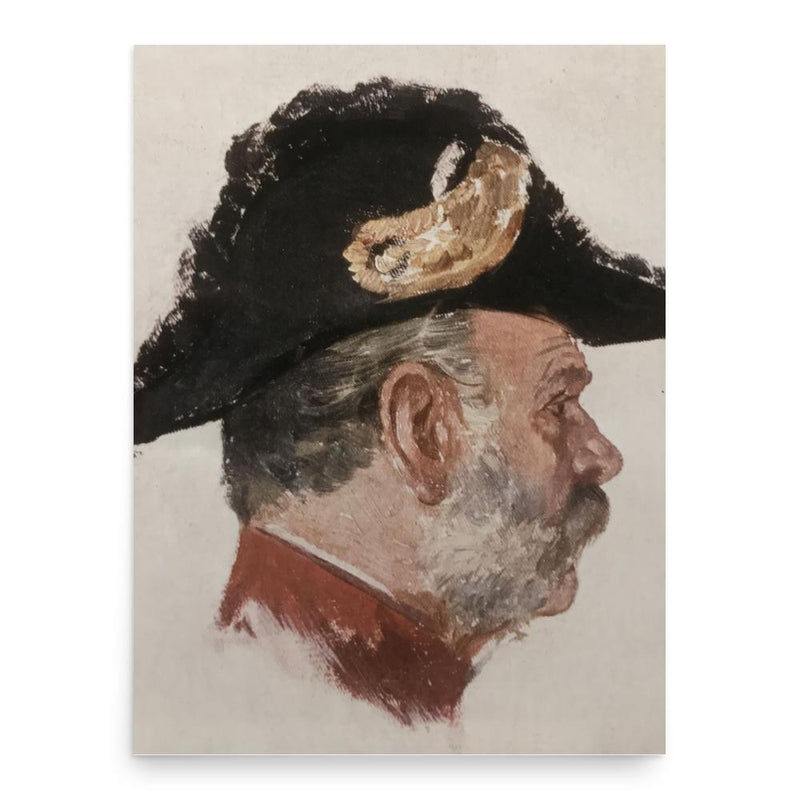 Fedor von Rauch poster print, in size 18x24 inches.