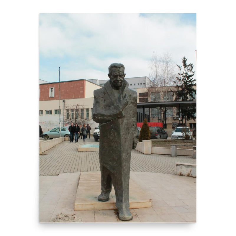 Fehmi Agani poster print, in size 18x24 inches.