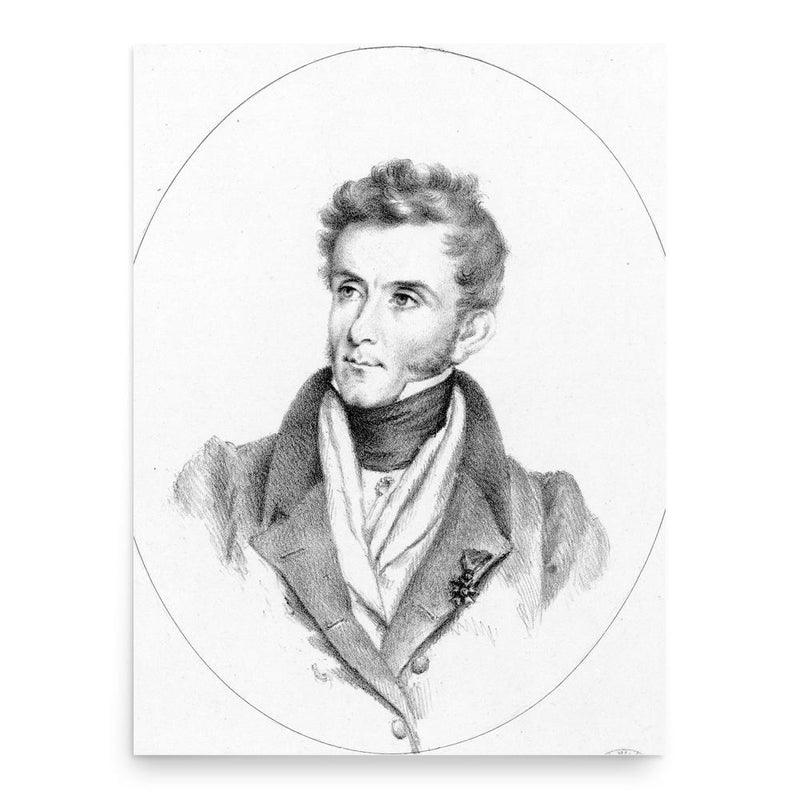 Felice Blangini poster print, in size 18x24 inches.