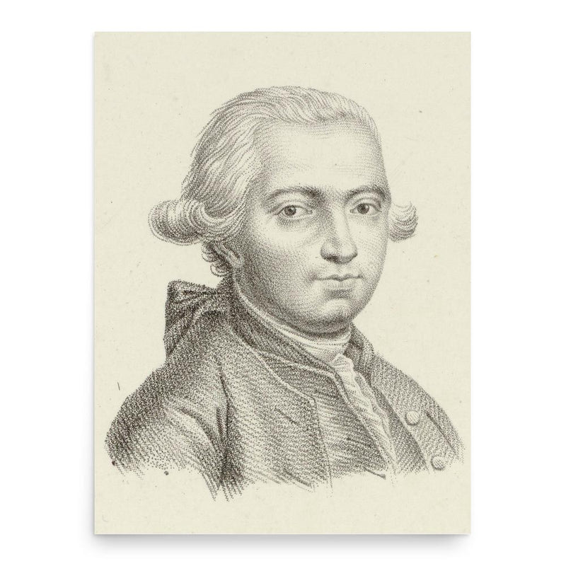 Felice Giardini poster print, in size 18x24 inches.