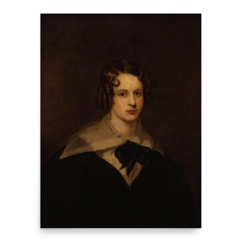 Felicia Hemans poster print, in size 18x24 inches.