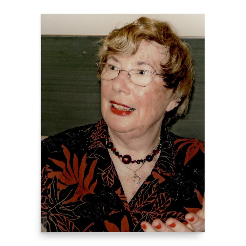 Felicia Langer poster print, in size 18x24 inches.