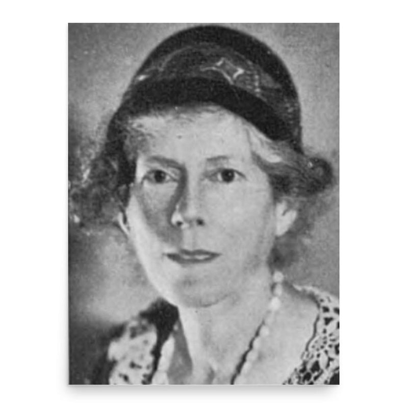 Felicia Rudolphina Scatcherd poster print, in size 18x24 inches.