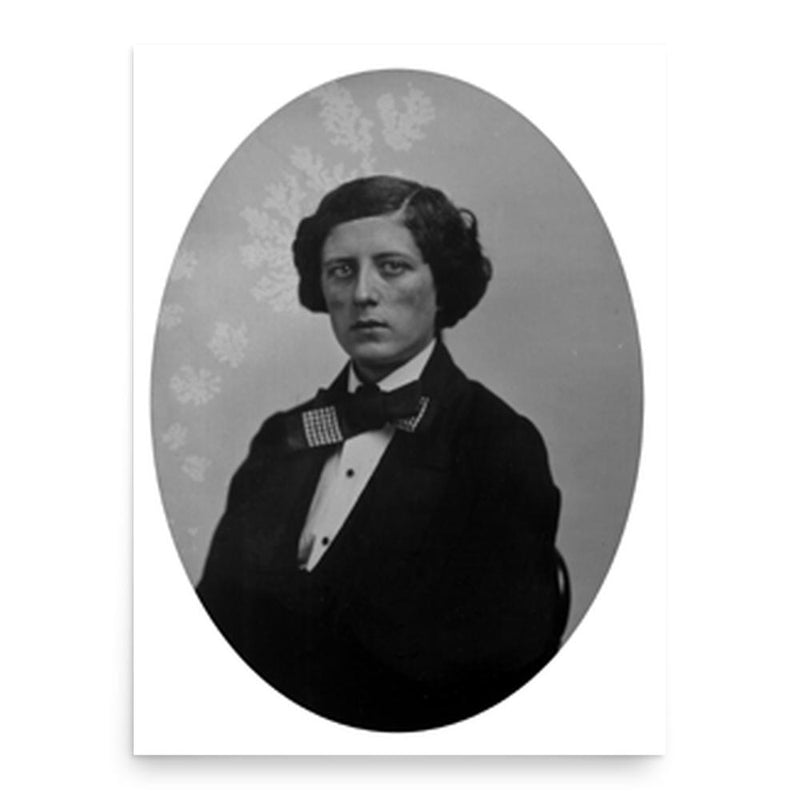 Felicita Vestvali poster print, in size 18x24 inches.