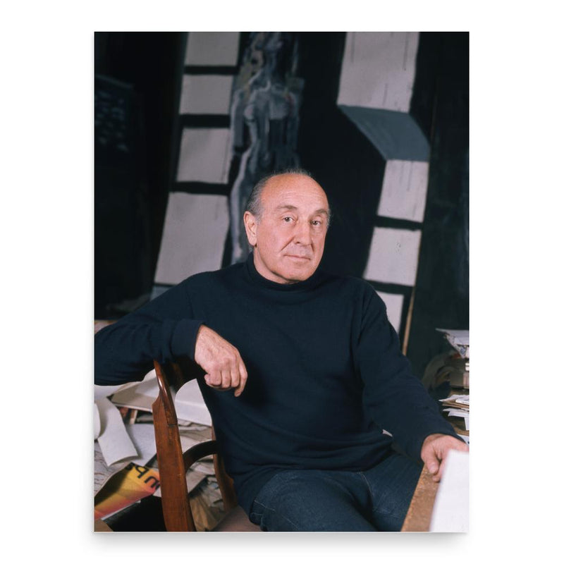 Feliks Topolski poster print, in size 18x24 inches.