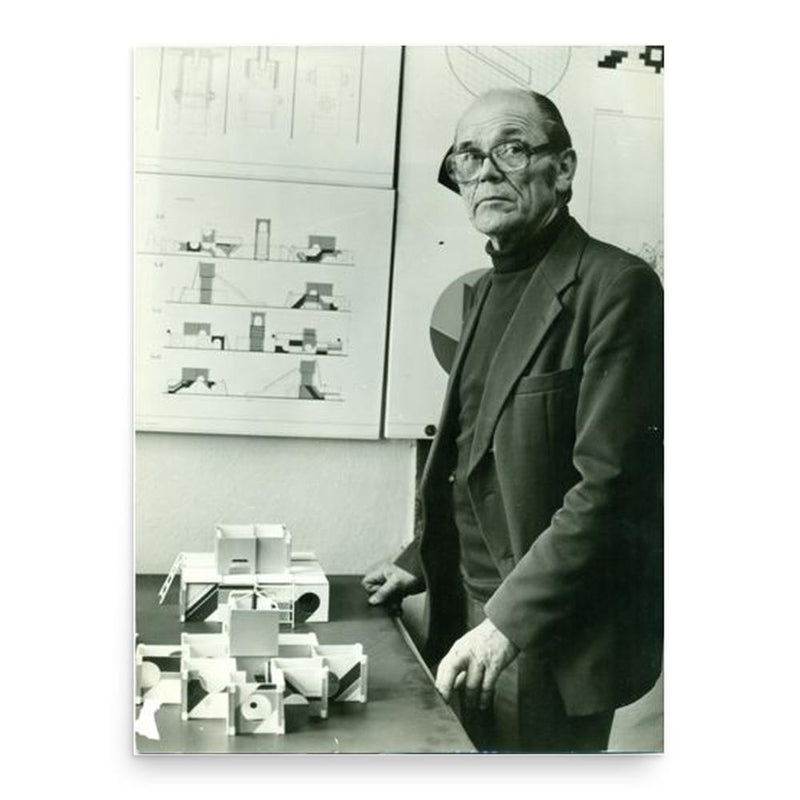 Feliksas Daukantas poster print, in size 18x24 inches.