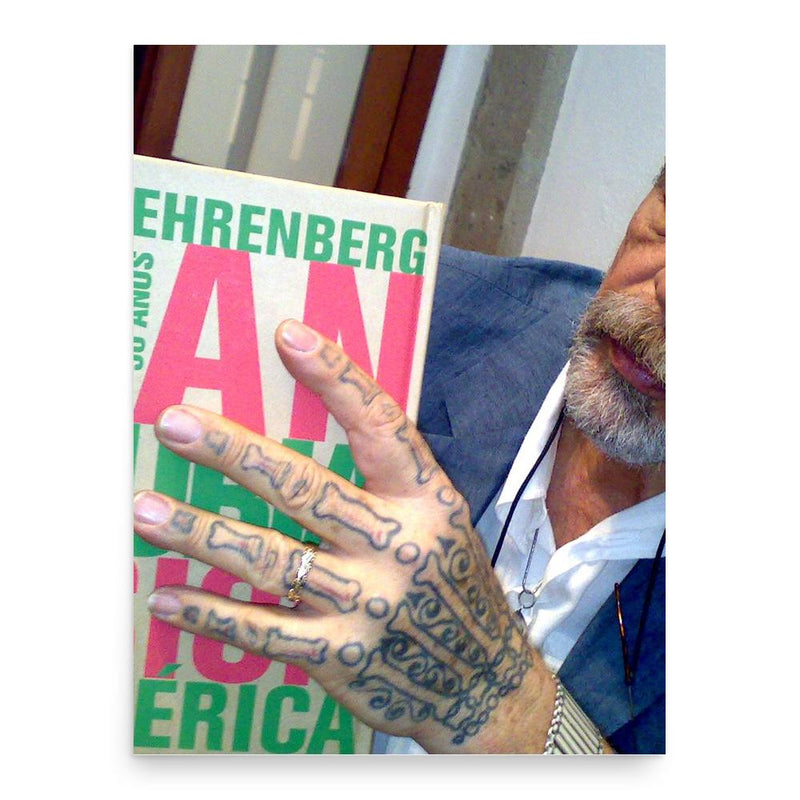 Felipe Ehrenberg poster print, in size 18x24 inches.