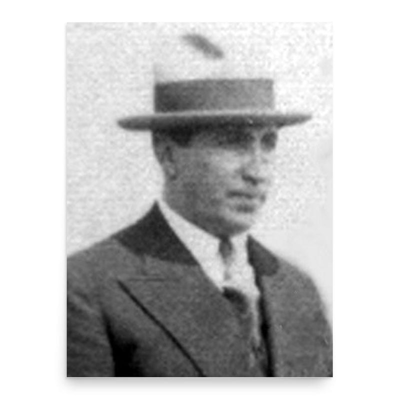 Felipe Iturriaga poster print, in size 18x24 inches.