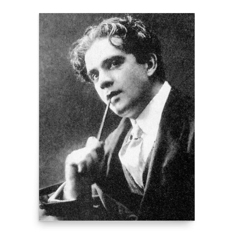 Felipe Sassone poster print, in size 18x24 inches.