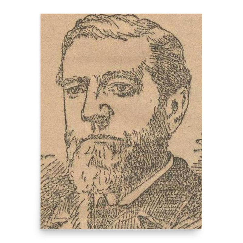 Felix Campbell poster print, in size 18x24 inches.