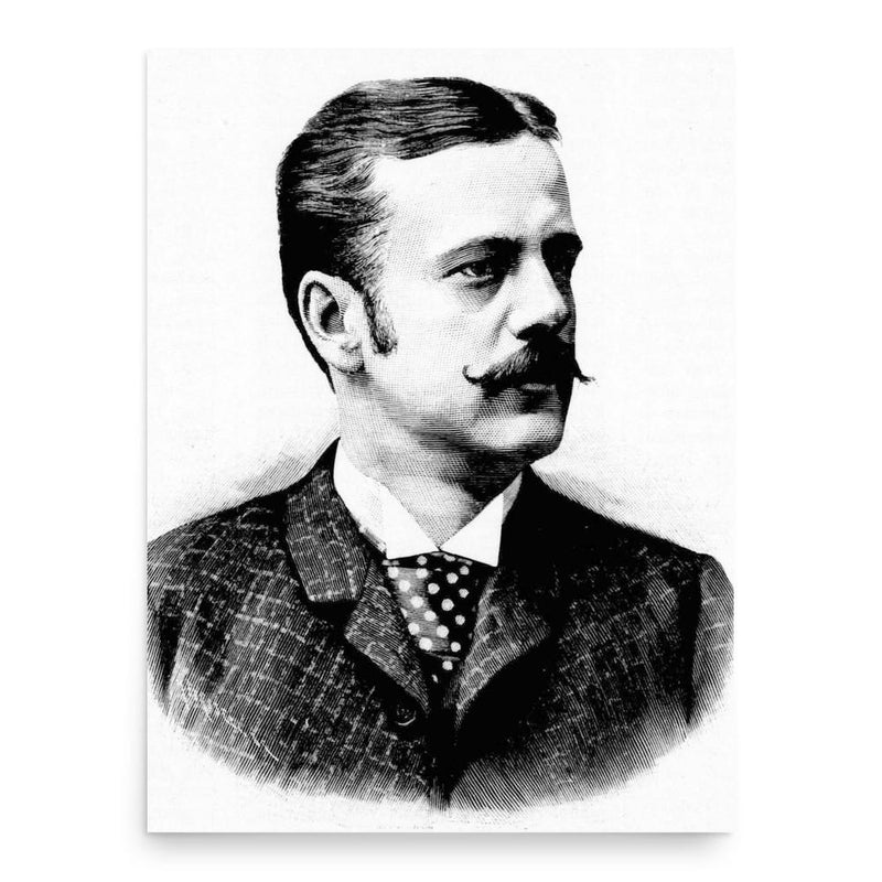 Felix Dreyschock poster print, in size 18x24 inches.