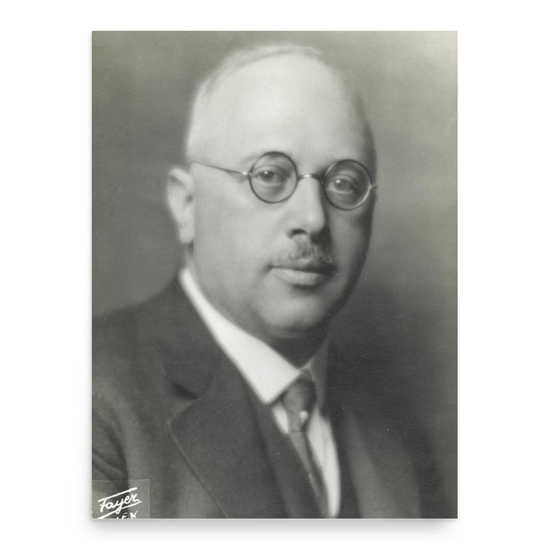 Felix Ehrenhaft poster print, in size 18x24 inches.